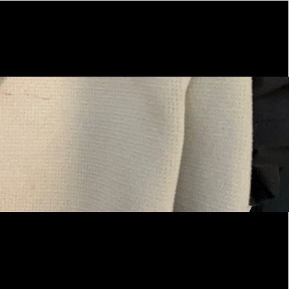 Babaton Sculpt Knit Square Neck Dress Cream Beige Bodycon Size Small - Picture 7 of 7